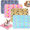 Plush 4 Piece Small Animal Bed Mats, 10 X 11 Inch, Rabbit, Hamster, Guinea Pig, Soft Plush Bedding