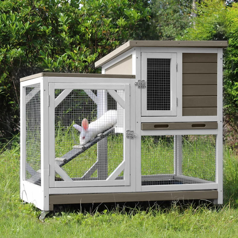 Gossy Weather Resistant Rabbit Hutch