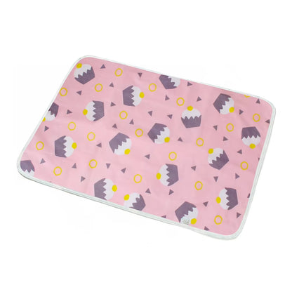 Washable Pet Pee Pad Rabbit Hamster Cartoon Reusable Easy-To-Clean Pee Pad Household Cotton Breathable Waterproof Training Pad