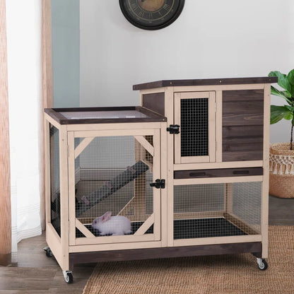 Gossy Weather Resistant Rabbit Hutch