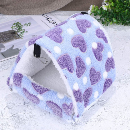 Guinea Pig Bed Hamster Bed: Hedgehog Bed Winter Warm Cotton Hamster Sleeping Bag Hamster Nest Small Animal Bed for Guinea Pigs Hedgehogs Ferrets