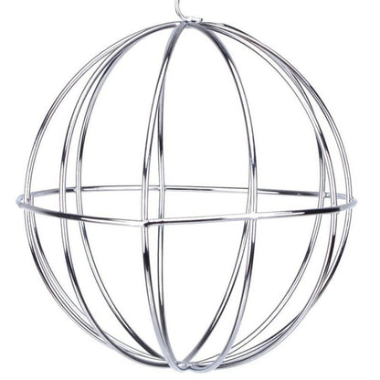 Pet Supplies Hay Manger Food Ball Stainless Steel Plating Grass Rack Ball for Rabbit Guinea Pig Pet Hamster Supplies