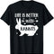 Rabbit Lover Gift 'Life Is Better with Rabbits' Funny Rabbit T-Shirt