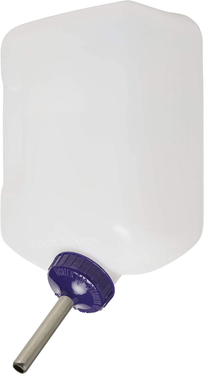 Widemouth Cage Water Bottles for Rabbits, Ferrets, Guinea Pigs, Rats and Other Small Animals. (White, 64 Ounce)