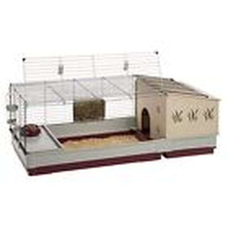 Krolik Rabbit Cage | Extra-Large Rabbit Cage W/Wood Rabbit Cage W/ Wood Hutch